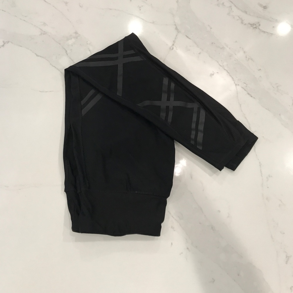 RBX BLACK MESH HIGH WAISTED WORKOUT LEGGINGS - Picture 6 of 11